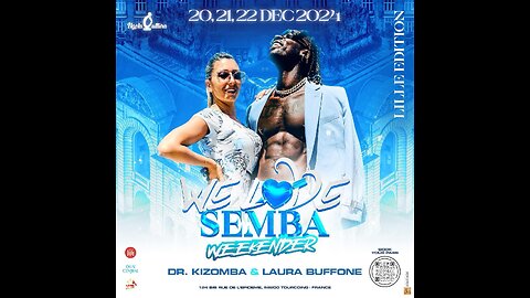 Dr Kizomba | Banga Workshop | We Love Semba | 🇫🇷