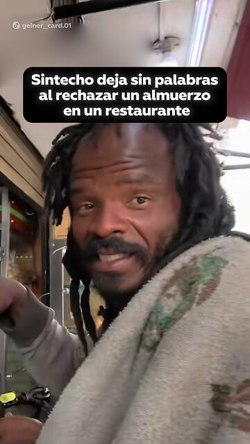 Cuando la ayuda es rechazada frente a la cámara