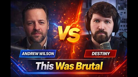 AVD Live! Andrew Wilson Crushes Destiny Again On Piers Morgan Uncensored.