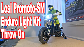Promoto-SM 1/4-Scale R/C Supermoto Enduro Light Kit Throw On