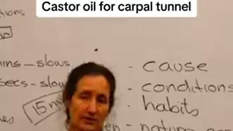 Castor Oil For Carpal Tunnel - Barbara O’Neill