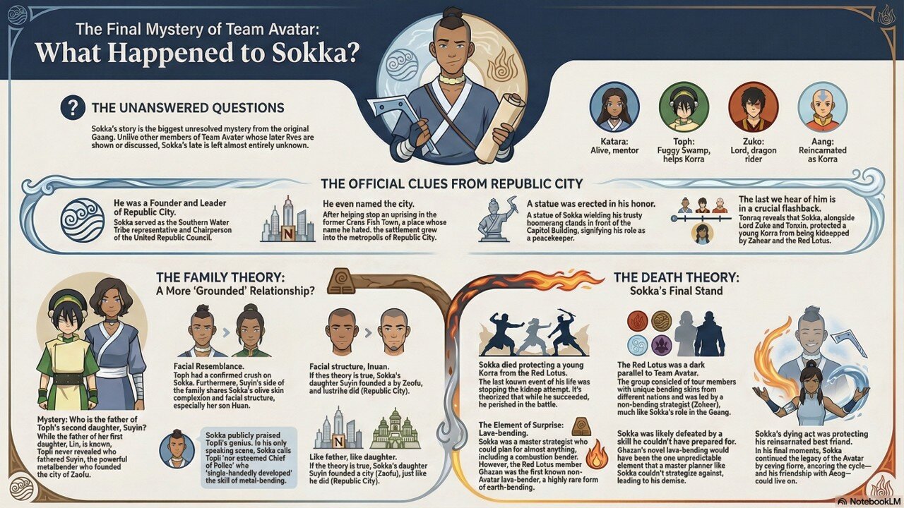 Sokka's Death Has Been Solved