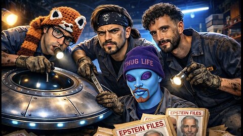 Esoteric Epstein w/ Red Panda Koala and Tupacabra