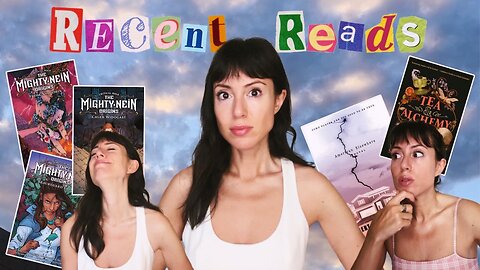 What I read in a week | Graphic Novels, Occult Tea & Small-Town Horror | Bookish Reading Vlog