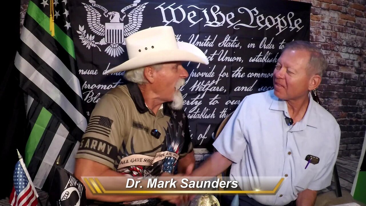 Cowboy Ken & Dr. Mark Saunders in the Drop Zone MAHA