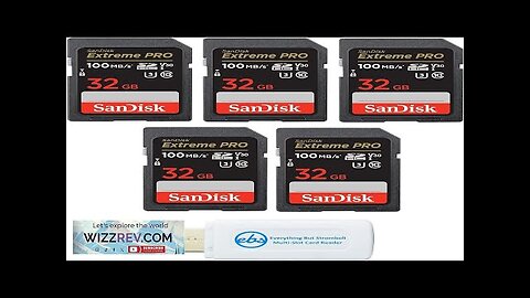 SanDisk 32GB (Five Pack) SD HC Extreme Pro Memory Card works Review