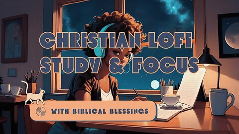 2 Hours of Christian Lofi Beats with Bible Promises | Study, Relax, and Reflect with Scripture