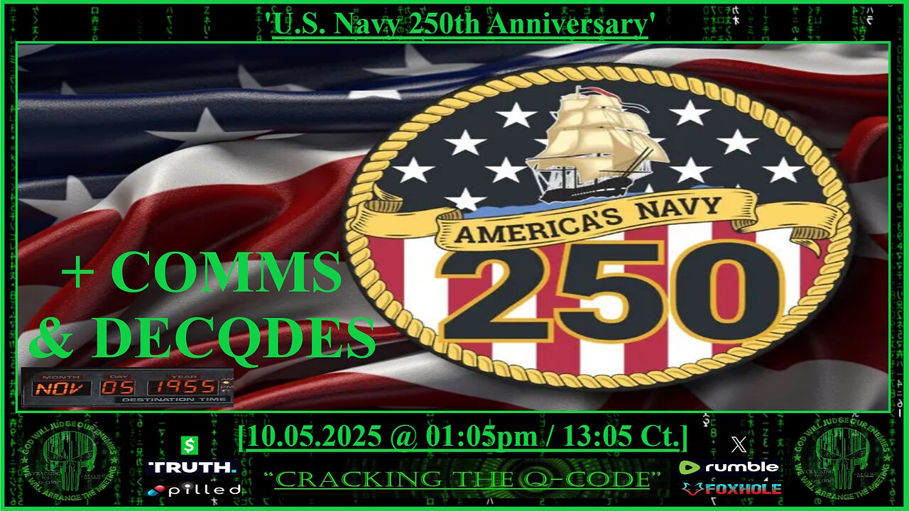 U.S. Navy 250th Anniversary + COMMS & DECQDES