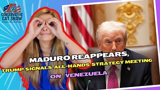 Maduro Reappears, Trump Signals All-Hands Strategy Meeting on Venezuela