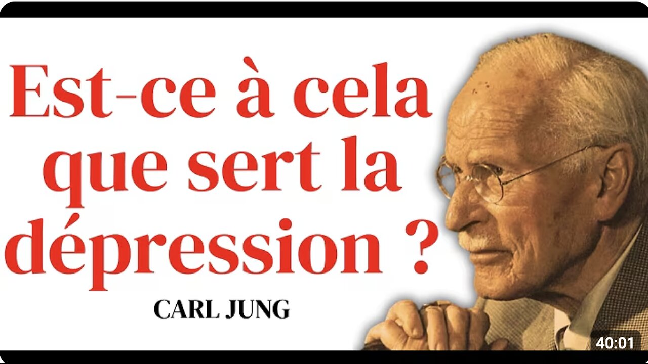Découvrez Le Secret De Carl JUNG Qui Fait De La Dépression Sa Plus Grande Force