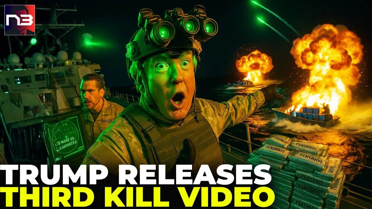 OMG!: Trump Just Ordered Strike #3 - Watch the EXACT Moment 6 Lives Ended in THIS Explosion