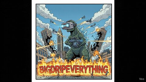 Godzilla burns Cleveland
