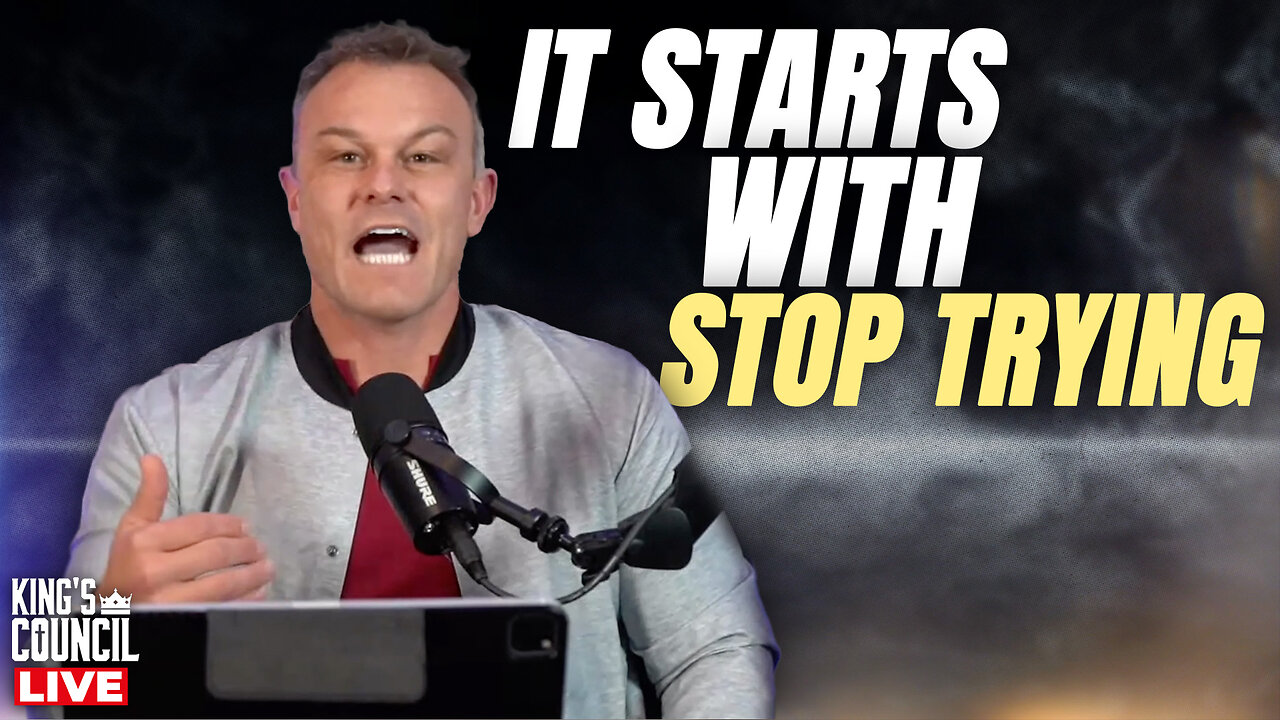 Why “Trying” Is Keeping You Stuck (Biblical Truth)