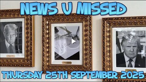 NEWS U MISSED WITH PAUL BROOKER & DREW DEMI 24TH SEPTEMBER 2025. WHO IS John Galt?