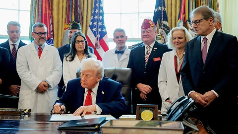 Trump Signs The Order - “People Have Been Begging Me”