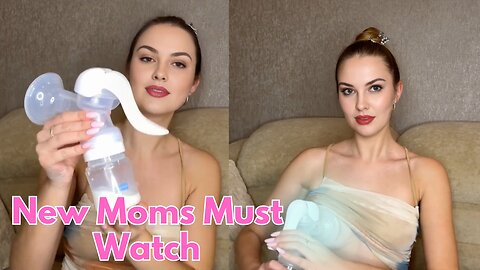 How to Use a Manual Breast Pump Step-by-Step | Easy Guide for New Moms #breastfeeding #breastpump