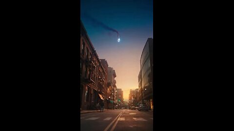 Meteoroid hits city streets