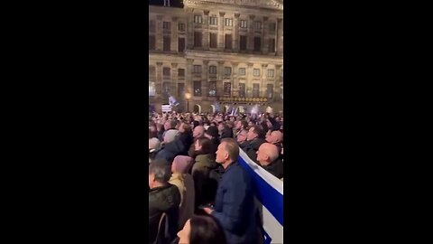 More from Amsterdam: Jews and Christians standing together in support for Israel and the Jews