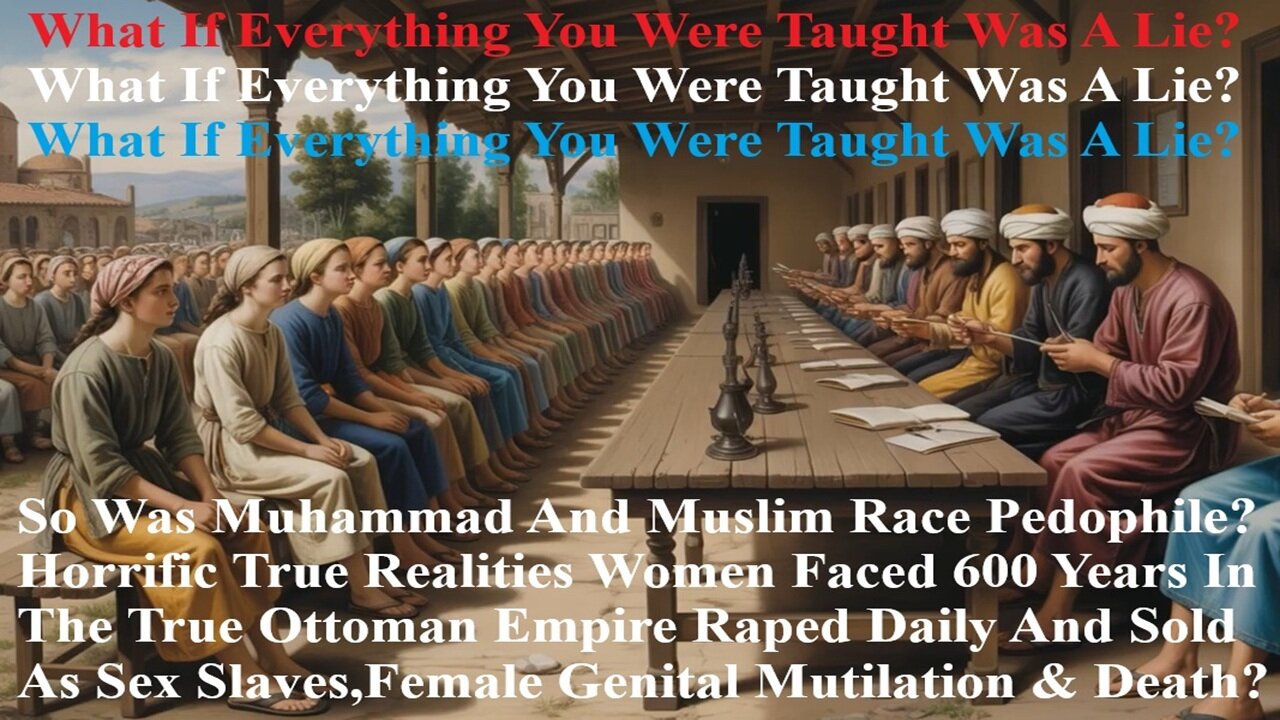 Was Muhammad And Muslim Race Pedophile? Horrific Realities Women Faced In The Ottoman Empire