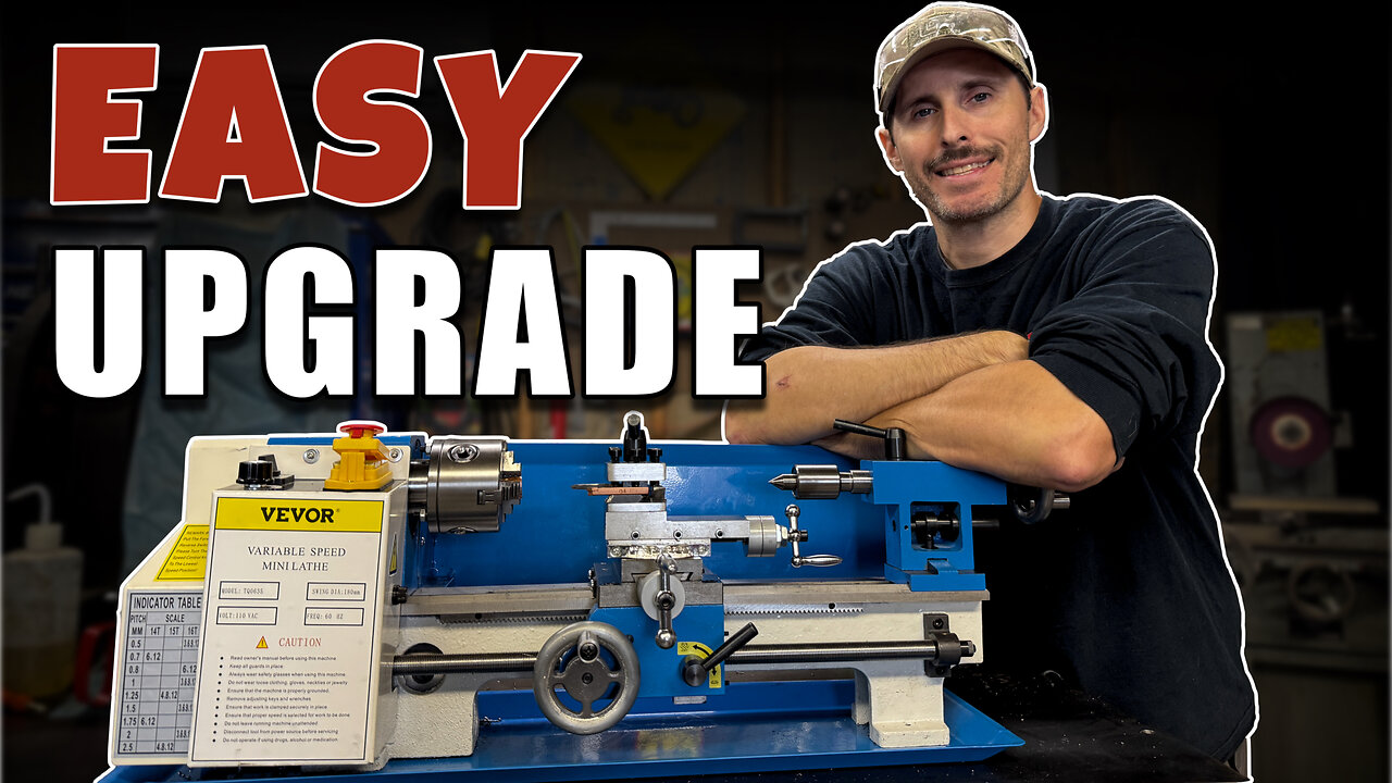 EASY Afternoon Project - Lathe Upgrade