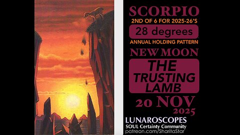 What’s Ever Carefully Beginning for America from 20 Nov’s Scorpio New Moon?