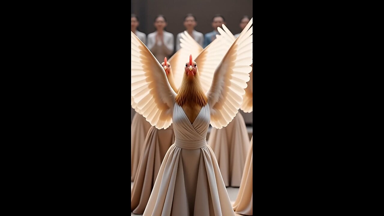 Arabic Dance by Beautiful Hens… UNBELIEVABLE 🐔🔥”