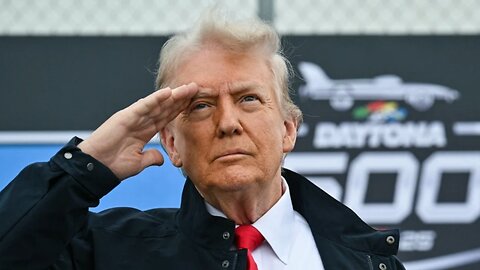 President Trump at Daytona 500: We Brought the American Spirit Back in Less Than Four Weeks