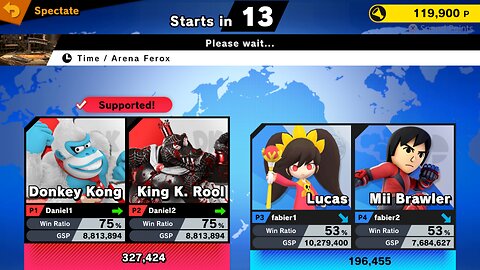 SSBU Online Spectator Mode with Special Characters Quickie 11/23/25 (with Halloween and Xmas Chars)