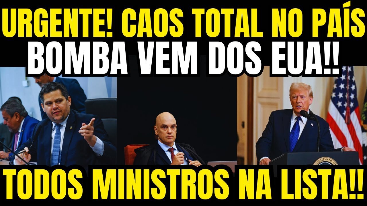 urgente!! DAVI ALCOLUMBRE SOLTA BOMBA!! IMPEACHMENT DE MINISTRO!! CAOS TOTAL NO PAÍS