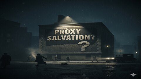 Title; " Not Saved By Proxy " ( Audio )