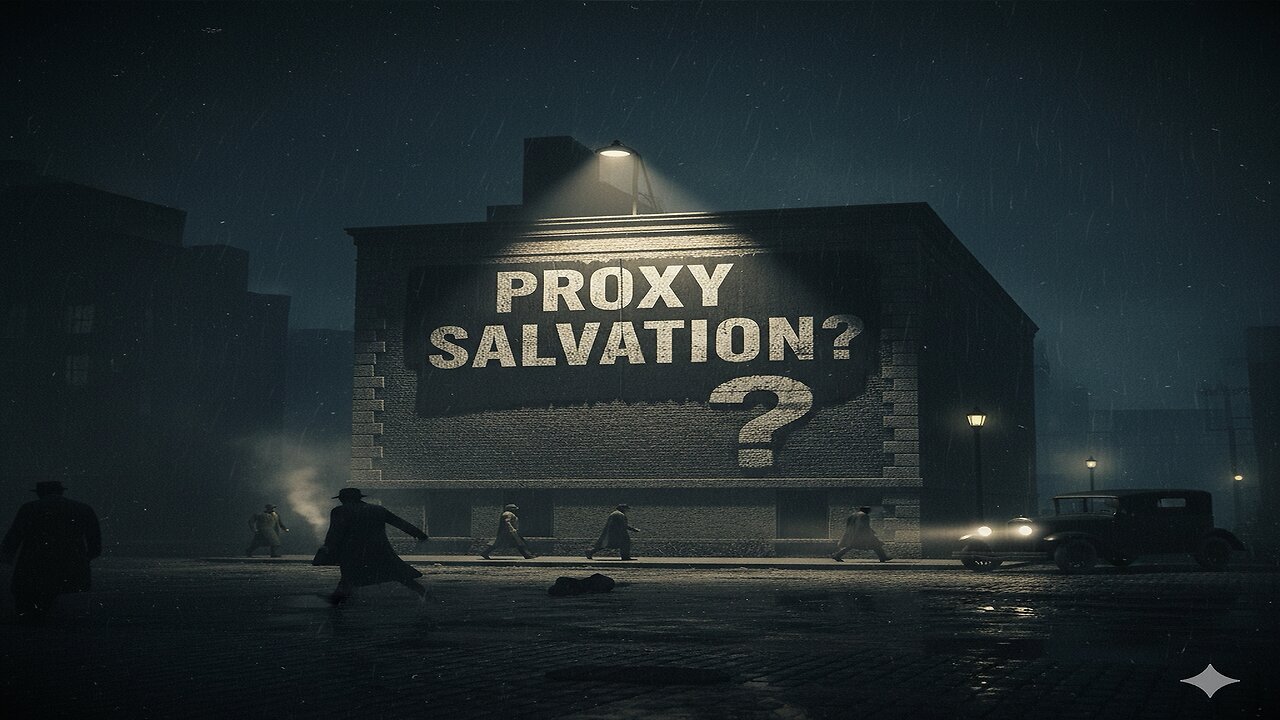 Title; " Not Saved By Proxy " ( Audio )