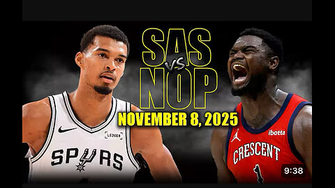 San Antonio Spurs versus New Orleans pelicans game highlights