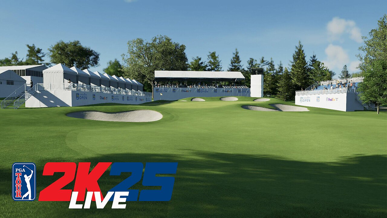 PGA Tour 2k25 Live Golf play