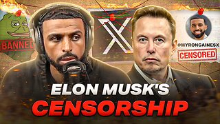 Elon Musk Censors Me, Alex Jones Stays Silent, & Tate Runs For PM!