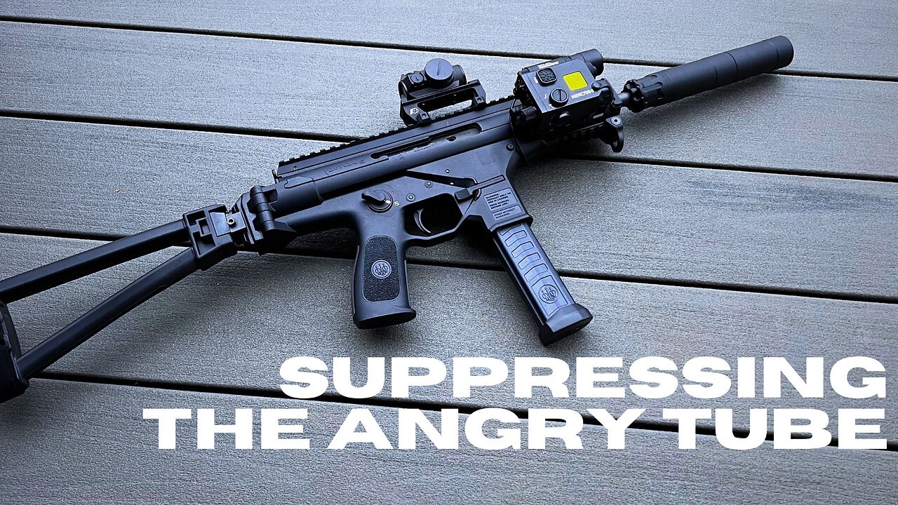 Suppressing a PDW -- The Beretta PMXs and Rugged Obsidian 9