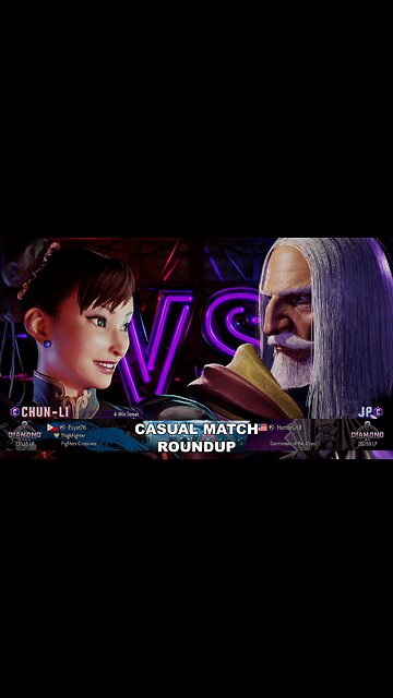 Kuya Kalbo SF6 Casual Match Roundup. Chun Li 4 star Diamond Rank [Hori Fight Stick]