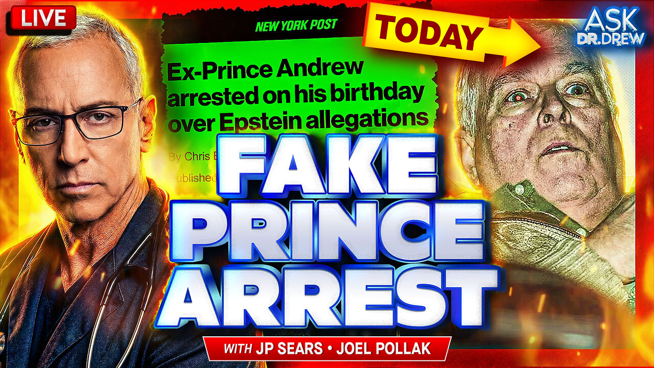 Fake Prince Andrew Arrest: "Insider Trading" Charges To Distract From Real Epstein Crimes w/ JP Sears & Joel Pollak of CA Post – Ask Dr. Drew