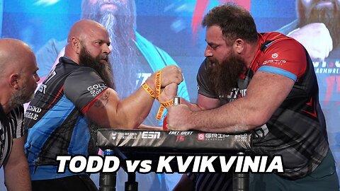 Michael todd vs Genadi kvikvinia East vs west15 ||Right arm Superheavy weight category Armrestling||