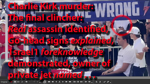 Charlie Kirk: Damning video analysis plus airplane owner and condolence letter showing foreknowledge