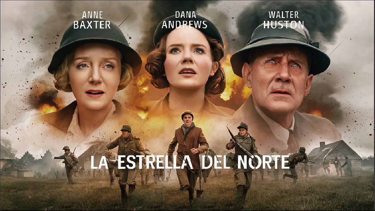 LA ESTRELLA DEL NORTE (1943) Anne Baxter, Dana Andrews y Walter Huston | Coloraedo