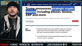 "Trump CRYPTO RESERVE IS HERE, XRP, ADA, BTC Prices SKYROCKETING"