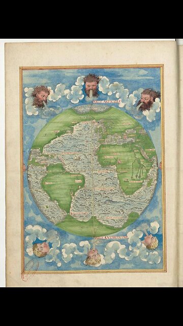 Pilotin über "flache/plane Erde"