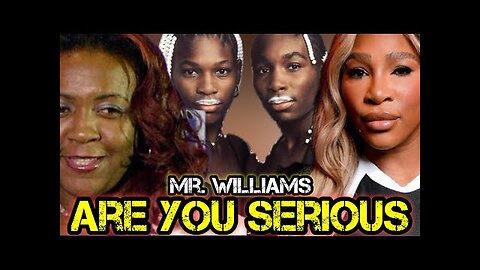 The LGBTQIA+ Androgynous MAN Mr. Serena Williams Super Bowl 2025 Exposed!