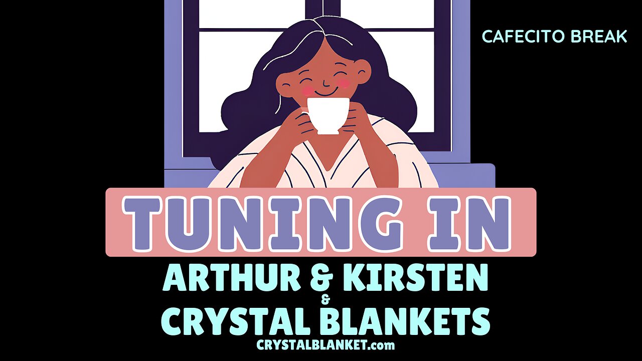 Tuning in with RA Ep 1: Arthur & Kirsten Chat Crystal Blankets - Healing Tech Inspired by Nature