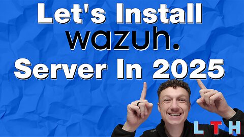 EP 15 | How to Setup a Homelab | How to Install The Wazuh Server in 2025