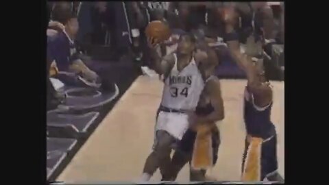Corliss Williamson 22 Points Vs. Lakers, 1999.
