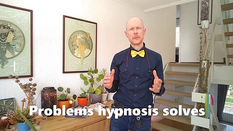 Typical problems hypnosis solves for you - Mind Training by Master Hypnotist Quintus Hegie