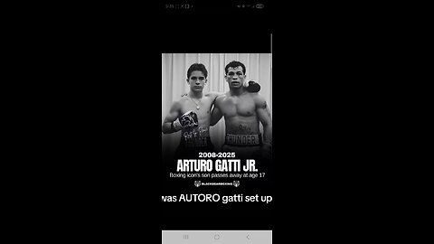 ARTURO GATTI JR FOUND DEAD IN HIS ROOM DID HE REALLY HANG HIMAELF?