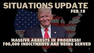 Situation Update: Massive Arrests In Progress!!! 700,000 Indictments Are Being Served…