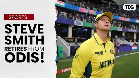 Steve Smith Bids Farewell to ODI Cricket After Champions Trophy Exit | The Daily Guardian